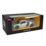 Audi R8 LMS Rastar 1:14 RC RTR strieborné